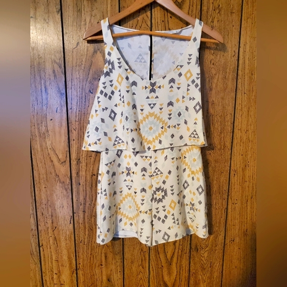 ZARA TRAFALUC Aztec Romper - Small - Picture 2 of 7